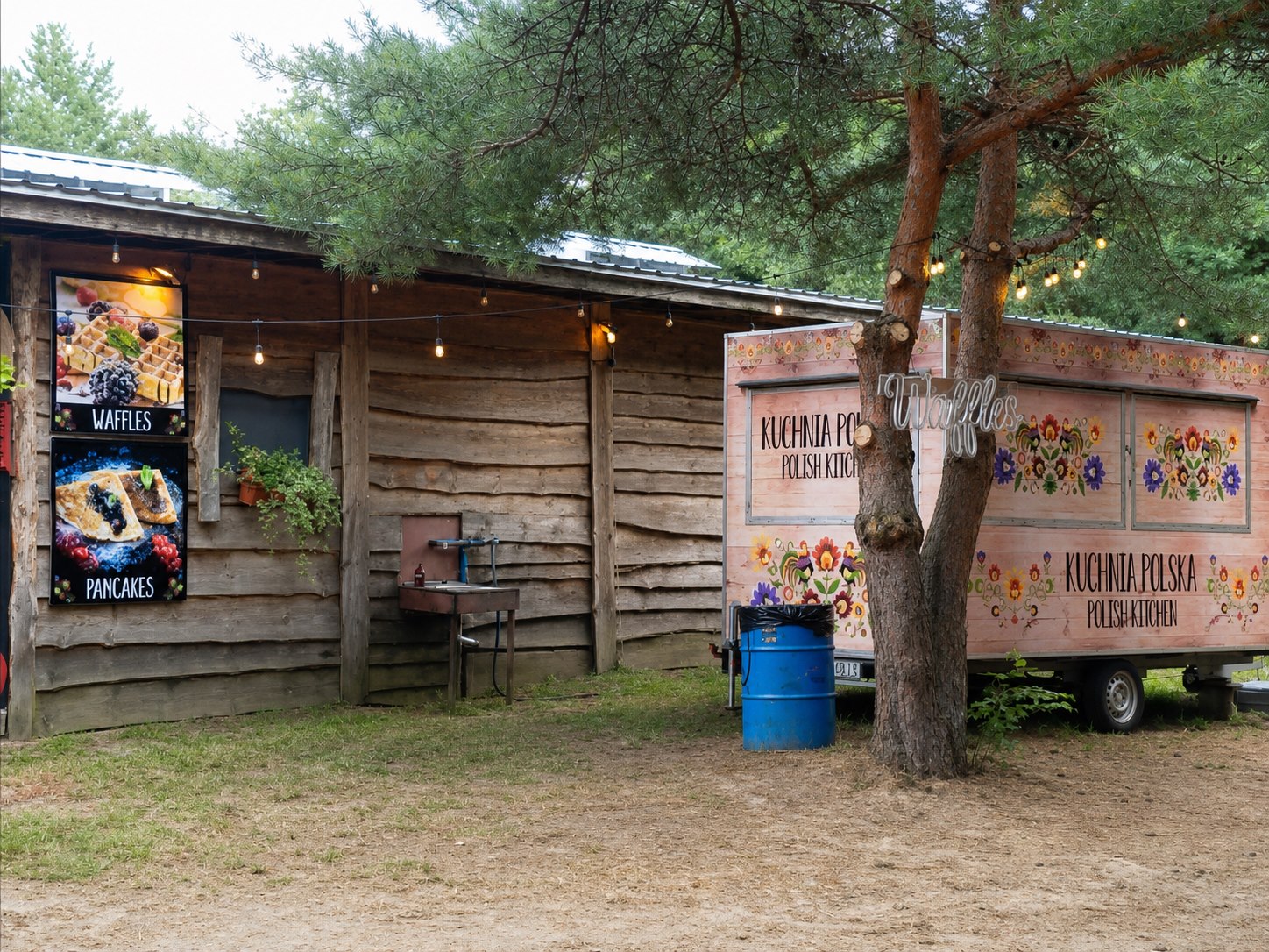 The real waffle and pancake side of Polish Kitchen